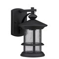 Supershine Transitional 1 Light Outdoor Wall Sconce - Textured Black SU2542847